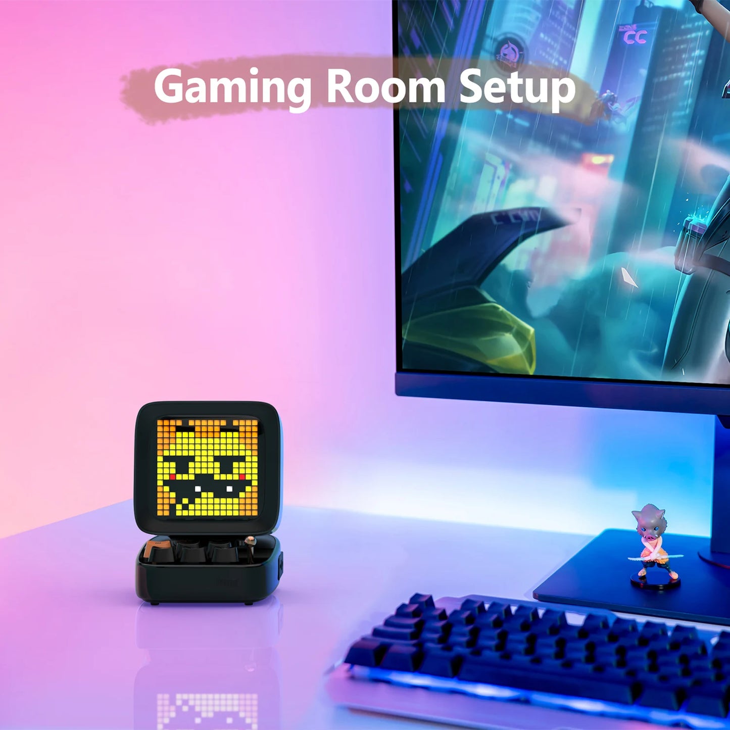 Divoom Ditoo Plus – Retro Pixel Art Bluetooth Reproduktor